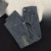 Old Strap Splicing Design Sense Deconstruction Jeans Men's Autumn Loose Casual Washed Straight Scimitar Pants_mkmklike.com