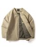 Japanese Style Handsome Small Plaid Quilted Jacket Retro Collarless Layered Warm Cotton Coat Men's Version_mkmklike.com