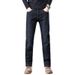 Nordmann High-End Warm Fleece-Lined's Jeans Autumn Winter Straight Loose Business Versatile Slimming Casual Stretch Pants For_mkmklike.com