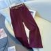 Plus-size Women's High-waisted Straight-leg Jeans, New Autumn Winter Style For Plus-size Women, Loose And Slimming, In_mkmklike.com