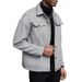 2026 Fall/Winter New European And American Men's Single-Breasted Turn-Down Collar Woolen Coat Casual Business_mkmklike.com