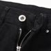 Men's Flared Jeans Loose Casual Solid Color Basic Ins American High Street Monochrome Wide Leg Long Pants_mkmklike.com