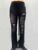Women's Slim Fit Ripped Straight Leg Jeans – Distressed White Denim Pants With Stretch Comfort_mkmklike.com