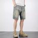 Men's Distressed Denim Shorts - Vintage Washed American Style Casual 5-Inch Mid-Thigh Shorts With Ripped Details & Relaxed Fit_mkmklike.com