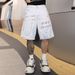 Men's Heavyweight Designer Graffiti Dirty Denim Shorts High End Casual Outdoor Five Point Pants Cool Stylish Fit_mkmklike.com