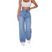2025 Wish Cross-border European American Women's Clothing Spring And Autumn New Casual High-waisted_mkmklike.com