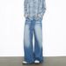 Classic Vintage Washed Relaxed Straight Fit Jeans for Men Loose Wide Leg Denim Pants with Distressed Details_mkmklike.com