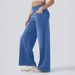 Women's Clothing High-Waisted Wide Leg Stretch Jeans – Comfortable & Flowy Streetwear Essential_mkmklike.com