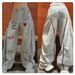 Women's Clothing Spring New Heavy Duty Letter Embroidery Color Stripes Loose Hem Drawstring Casual Trousers_mkmklike.com