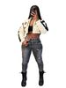 Women's Clothing Fashion Stretch Denim Fabric Women's Skinny Jeans Hole Motorcycle Style Clothing For Formal & Casual For Women_mkmklike.com