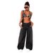 Women's Clothing Retro Wide Leg Jeans Loose Straight Leg Trousers Unique Street Style Washed Effect Floor Length Spring/Autumn Fashion_mkmklike.com