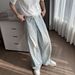 Men's Retro Washed Distressed Ripped Jeans Loose Straight Leg Casual Versatile Trousers_mkmklike.com