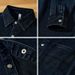 Men’s Heavyweight Denim Shirt Jacket – 100% Cotton Oversized Workwear (M-XXXL)_mkmklike.com