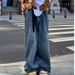 Men's Loose Straight Leg Wide Leg Jeans Japanese Retro Style Solid Color Trendy High Street Dad Jeans American Inspired_mkmklike.com