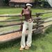 Wholesale Dropshipping Of American Retro Low-waist Slim-fit Bell-bottom Jeans Women, Versatile Slimming, Stretch Denim_mkmklike.com