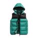 lightweight men's cotton vest autumn and winter new color matching warm thickened vest fashionable casual large size jacket_mkmklike.com