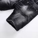 Summer New Style Quality Patches College Students Jeans Shorts Tight Waist D2 5 Points Men's Denim_mkmklike.com