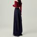 American-style Dark Blue Wide-leg Jeans Women, And Autumn 2026 New Model, High-waisted, Loose, Drapey, Floor-length_mkmklike.com