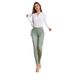 Slim Fit Mid Waist Stretch Women's Jeans Flattering Versatile Relaxed Everyday Wear Versatile Comfortable Feshion Trend_mkmklike.com