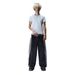 Men's Clothing European And American Style New Arrival: Fashionable Loose Fitting Wide Leg Men's And Women's Jeans With Side Zippers, Wholesale._mkmklike.com