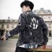 BOY Men's Denim Jacket Korean Style Trendy Spr Autumn Slim Fit Handsome Casual Versatile Embroidered Washed Student_mkmklike.com
