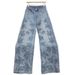 Heavy Embellished Rhinestone Denim Pants | High-Waisted Wide-Leg Palazzo Jeans | Boho Chic Embroidery (S-XL)_mkmklike.com