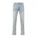 Men's Streetwear Inner Side Floral Embroidery Black Blue LOSTSHDWS Jeans For Men Straight Loose Pockets Denim Pants_mkmklike.com