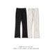 American Vintage Straight Leg Slimming Edge Distressed Jeans Brand High Street Black Micro Flared Long Pants For Men_mkmklike.com
