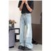 Men's Clothing Men's Light Blue Vintage Flared Jeans - Cleanfit High Street Style, Slimming & Stretchy Comfort For Everyday Wear_mkmklike.com