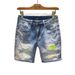 Summer Style Men's Loose Fit Jeans Shorts Trendy Brand Thin Design Unique Sporty Plus Size_mkmklike.com