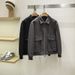 BUT Version Simple Business! Wool Blend Patchwork Sheepskin Collar Thickened Men's Jacket Coat_mkmklike.com