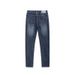 150Kg Large Size Men's Four-season Printed Washed Straight Jeans Men's Simple Business Jeans Men's Jea_mkmklike.com