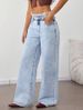 K New Women's Straight Leg Jeans For Jeans_mkmklike.com