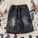 Men's Clothing Summer Youth Popular Harem Pants Lazy Men's Shorts Ins Trendy Mid Waist Straight Slightly Elastic Denim Shorts_mkmklike.com