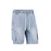 Men's Style Versatile Thin Loose Distressed Denim Shorts Summer Casual Straight Leg Mid Length Five Point Pants_mkmklike.com