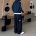 Men's Clothing Workwear Washed Jeans Men's Autumn And Winter Mopping Trousers Loose Straight Wide Leg Pants_mkmklike.com