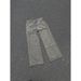 Distressed Washed Ripped Jeans For Men - High Street Punk Style With Patchwork & Splatter Paint Design, Loose Straight Leg Trousers_mkmklike.com