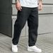 Men's Clothing Bulk Buy Men's Wide Leg Jeans Vibe For Summer Casual Classic Fit Long Denim Trousers For Men_mkmklike.com
