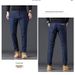 Men's Clothing Men's Slim Fit Straight Leg Stretch Denim Jeans Style Tough Guy Trousers For Autumn For Formal & Casual_mkmklike.com