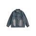 Men's Clothing Spring And Autumn Fashion Brand Design Denim Jacket Men Retro Distressed Loose Versatile Handsome Jacket_mkmklike.com