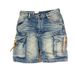 Men's Clothing Washed Denim Shorts Men's Summer Thin Loose Straight Workwear Mid Length Pants Trendy Casual Five Six Point Pants_mkmklike.com