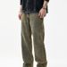 Retro Yellow Mud Dyed Harem Jeans For Men Loose Straight Leg Casual Long Trousers Spring Autumn Trendy Versatile_mkmklike.com
