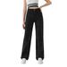 Cross-border Bestseller New Fashion Elegant Women's Straight-leg Denim Pants With Diamond Line Design_mkmklike.com