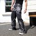 Cross-border Popular European American High Street Style Men's Jeans With Star Patches And Raw Edges, Unique Design_mkmklike.com