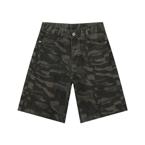 Men's Summer Military Camouflage Capri Shorts Casual Fashion Workwear Hot Pants Trendy Light Beach Clothing_mkmklike.com