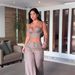 Women's Clothing sweet and spicy style sexy navel baring suspenders high waist wide leg pants suit for women_mkmklike.com
