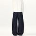 Men's Clothing Retro Scimitar Pants Men's Niche Design Wide Leg Loose And Handsome Original Denim Jeans Couple Pants_mkmklike.com