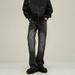 Nordmann European And American Style Vibe Flared Jeans For Men Retro High-End Casual High Street Trendy Loose Straight-Leg Cool_mkmklike.com