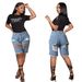 Women's Clothing Ripped Tassel Washed Light Color Denim Straight Leg Casual Jeans Fashionable Spring/Summer Autumn Winter Polyester Cotton Solid_mkmklike.com