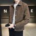 2025 Autumn Jacket, Stylish And Brand, Turn-down Collar, Trendy Suede Spring Clothing, Coat, Men's Jacket_mkmklike.com